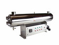 Crystal Quest 60 GPM Ultraviolet Water Sterilizer System, sleek 304 stainless steel design.