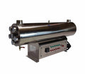 Crystal Quest 72 GPM Ultraviolet Water Sterilizer System, 304 stainless steel, with control panel.