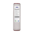 Crystal Quest 2-7-8-x-9-3-4-ultrafiltration Filter cartridge with label on a white background