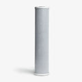 Crystal Quest 4-5/8" x 20" 5-micron coconut-based carbon block filter for better-tasting water.