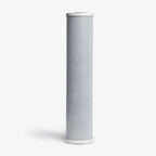 Crystal Quest 4-5/8" x 20" 5-micron coconut-based carbon block filter for better-tasting water.