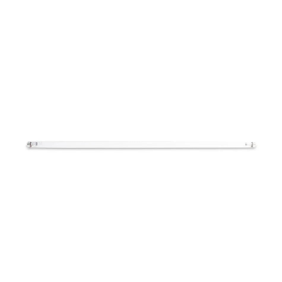 Crystal Quest 8 GPM UV lamp bulb, a clear glass tube with 2-prong ends for water sterilizer systems.