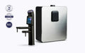 Tyent UCE-13 PLUS Matte Black built-in water ionizer with under-counter unit and warranty badges