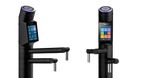 Tyent UCE-13 PLUS Matte Black water ionizer faucet with light and dark touchscreen display options
