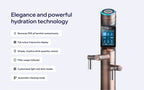 Tyent UCE-13 Plus Antique water ionizer with interactive display, filter indicator and automatic cleaning mode