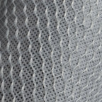 Close-up of the white polypropylene netting and polyolefin casing of a Crystal Quest 5-Micron Carbon Block Filter.