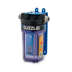 Guzzle H2O Stealth Carbon 5 built-in water filtration system with a 5-inch housing and 0.5-micron activated carbon block cartridge.