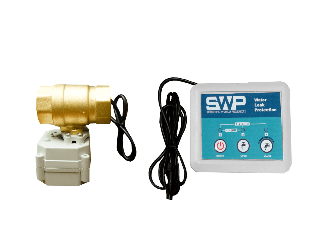 Crystal Quest Leak Detector Smart Valve (For ALL Whole House Water Filters) 1"
