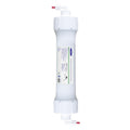 Crystal Quest nitrate removal inline reverse osmosis filter cartridge for point of use RO ice maker refrigerator water cooler and fountain applications