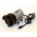 Reverse osmosis delivery pump with mounting bracket, power cord, and inlet/outlet fittings for RO water systems