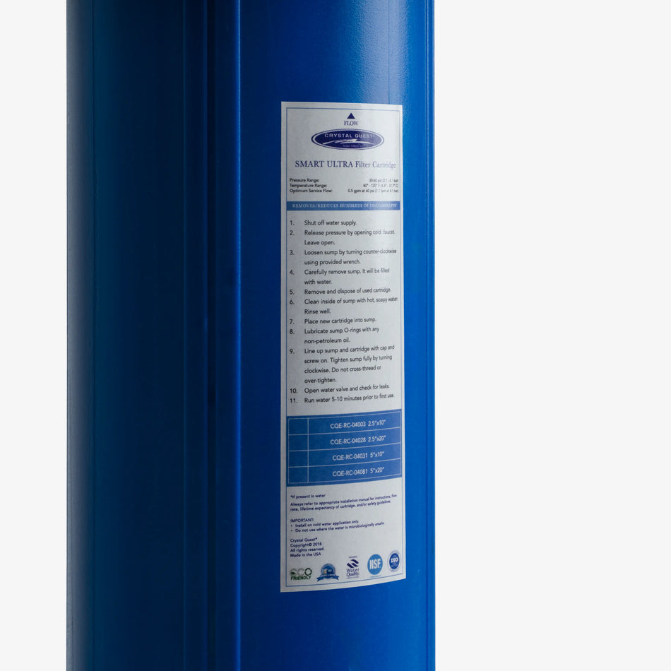 Crystal Quest SMART Filter Cartridge
