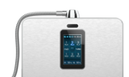 Tyent ACE-13 dark touchscreen display showing alkaline, H2O clean, acidic and turbo water settings
