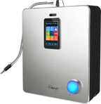 Tyent ACE-13 water ionizer with touchscreen display, flexible dispenser and blue jog dial control