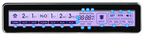 Tyent Edge 9000 control screen overview with numbered display icons for water modes and system settings