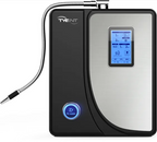 Tyent Hybrid countertop water ionizer front view with touchscreen and H2 water button
