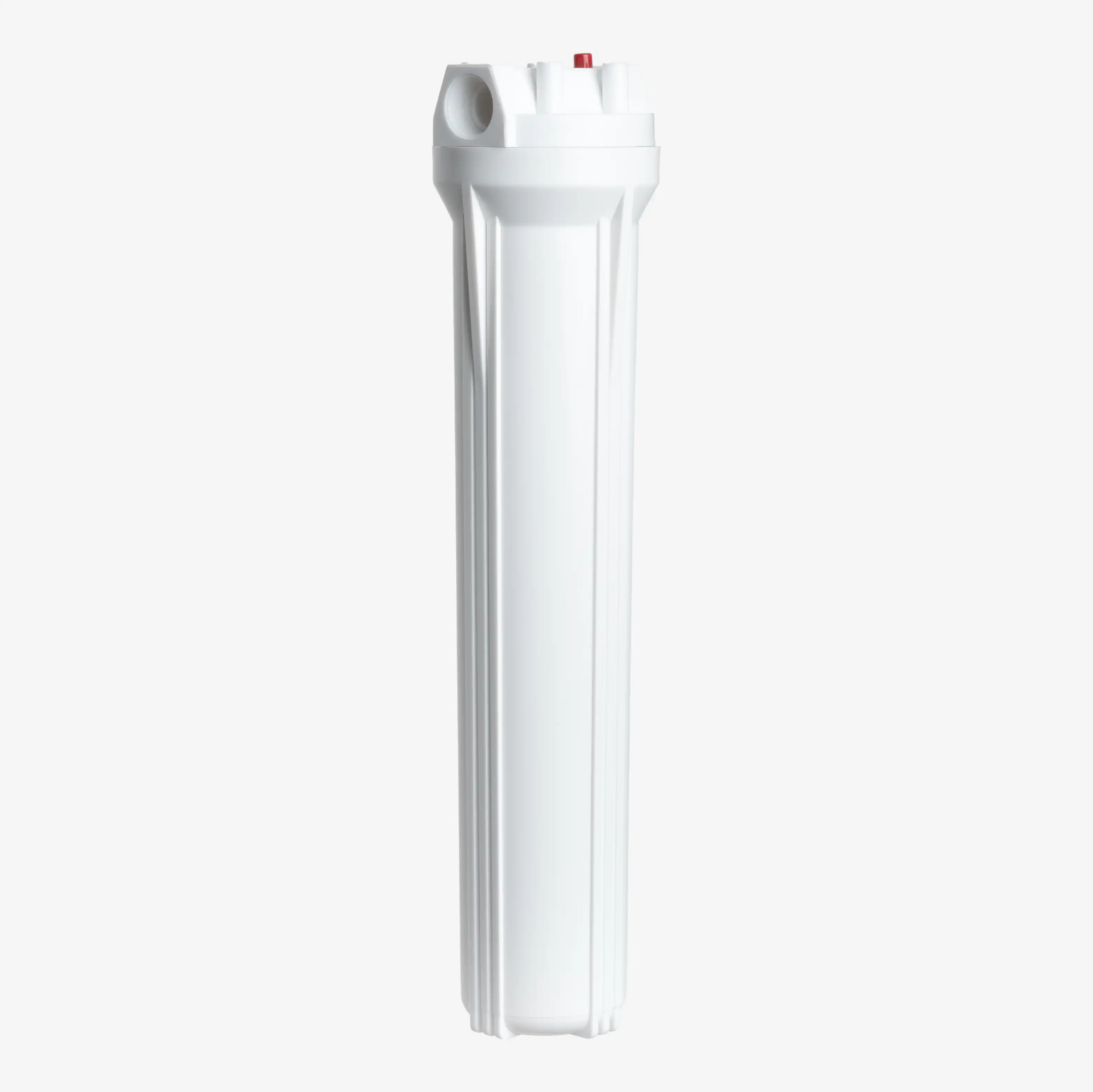 Crystal Quest  water filtration pre and post filter closeup
